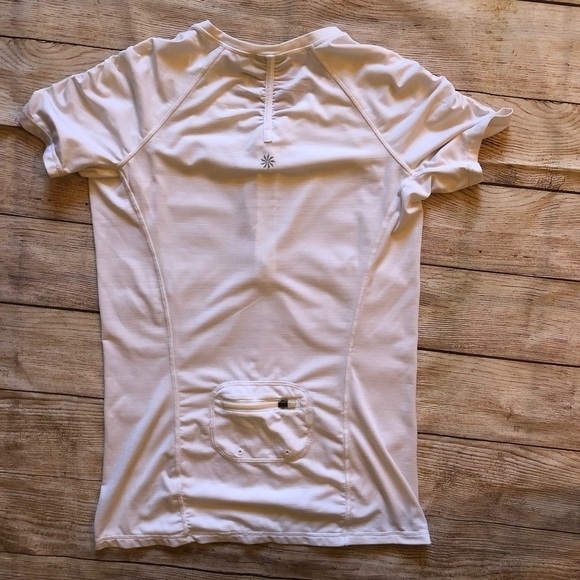 White Athleta Pacifica Tee - Picture 4 of 6